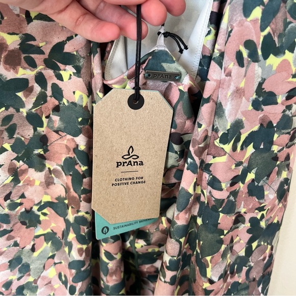 Prana Women’s Multicolored Jewel Lake Dress Size XL - Picture 6 of 10